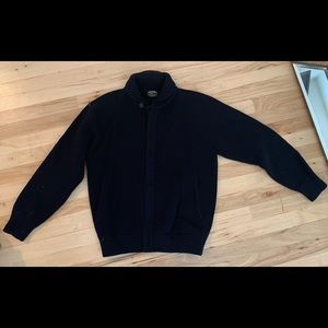 Paul Stuart vintage knit zip up sweater